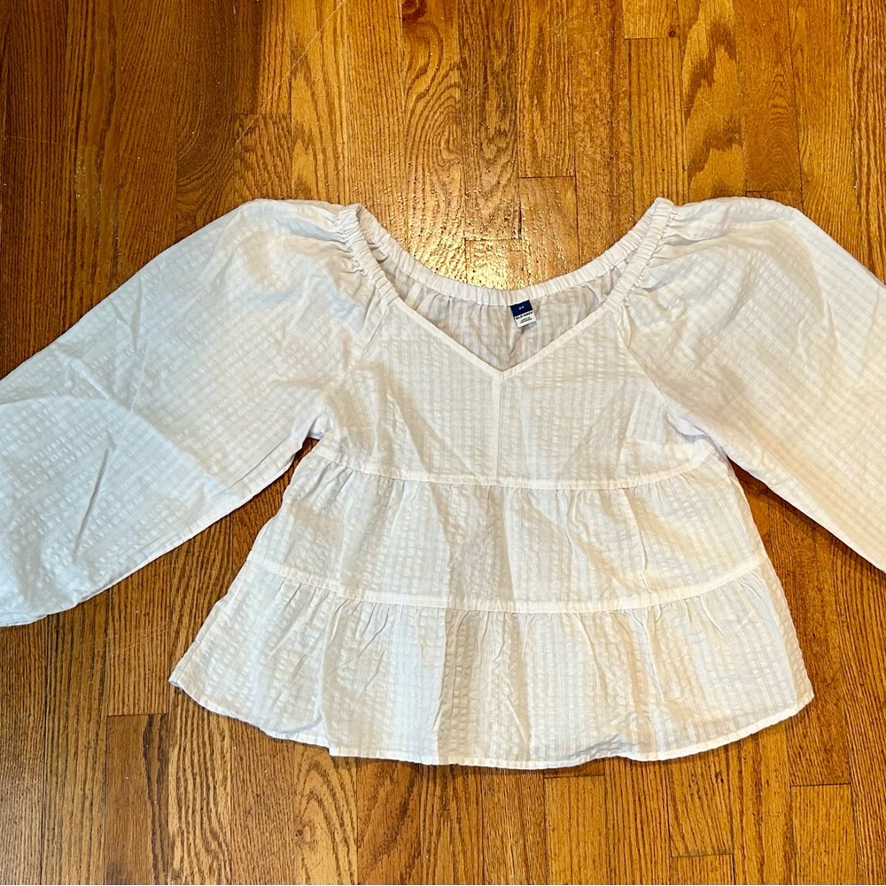 Old Navy White Blouse